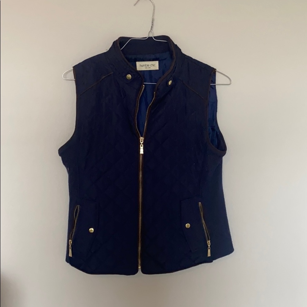 Navy Blue Vest